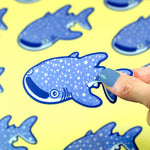 Whale Shark Holographic Vinyl Sticker