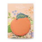 Orange sticky notes