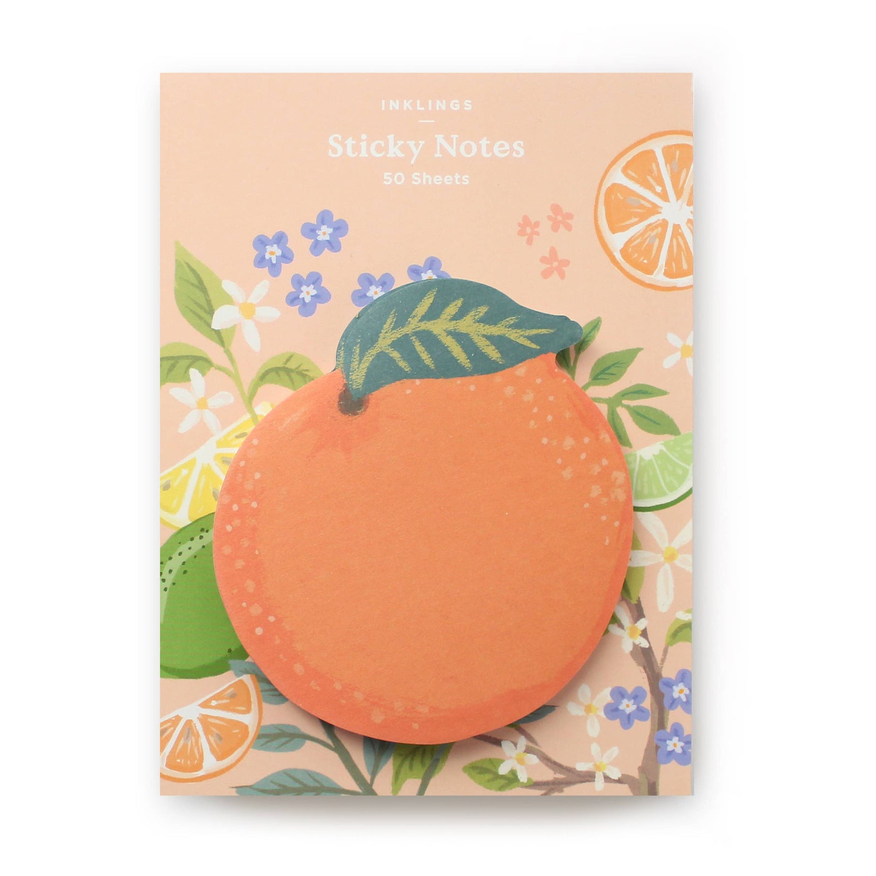 Orange sticky notes