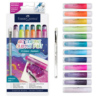 Art Crayons 15 Ct Iridescent Set