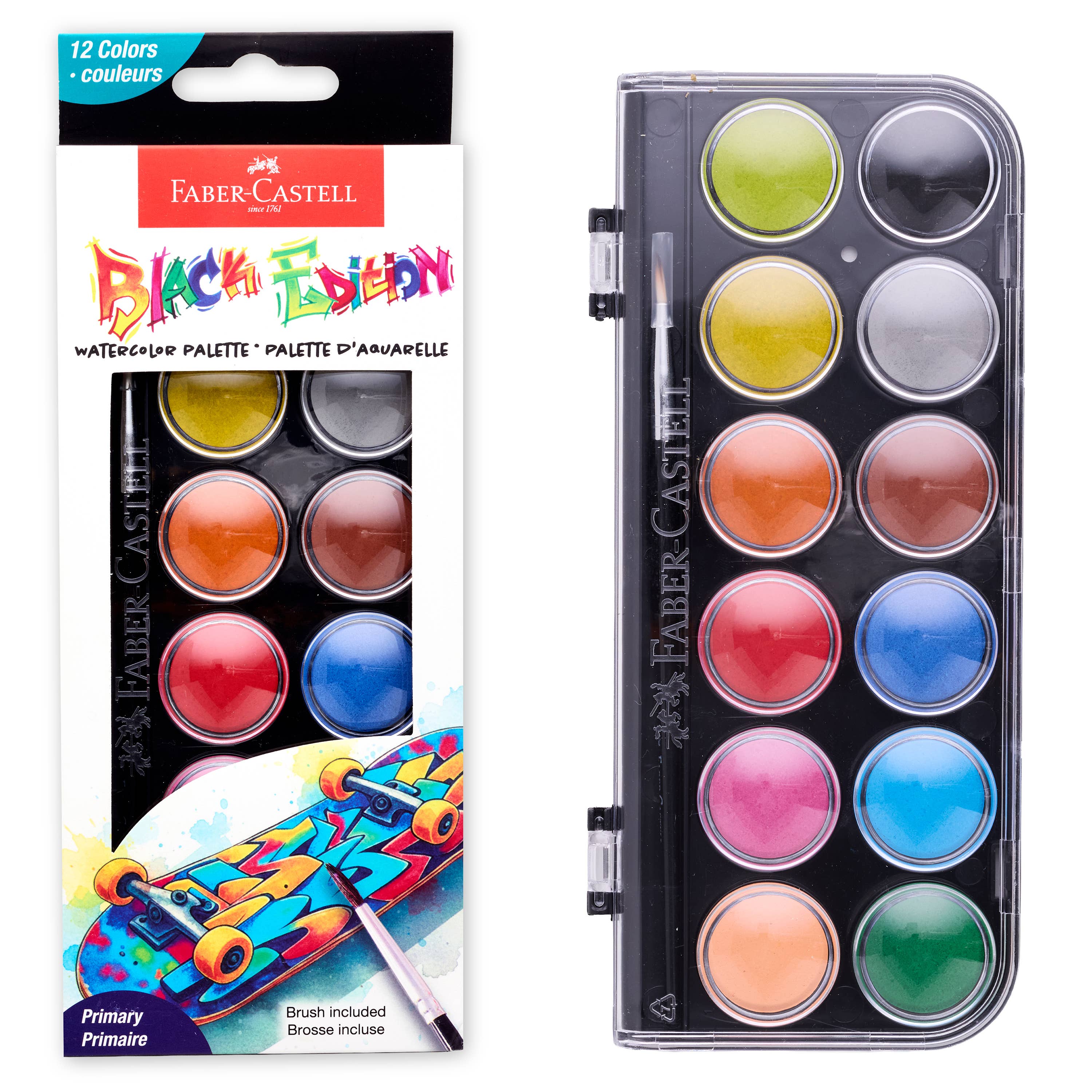 Watercolor Palette - Primary Colors