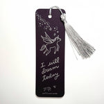 'I Will Dream Today' paper bookmark