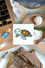 Aquatic Creatures Mini Coloring Book - Ocean Animals & Fish