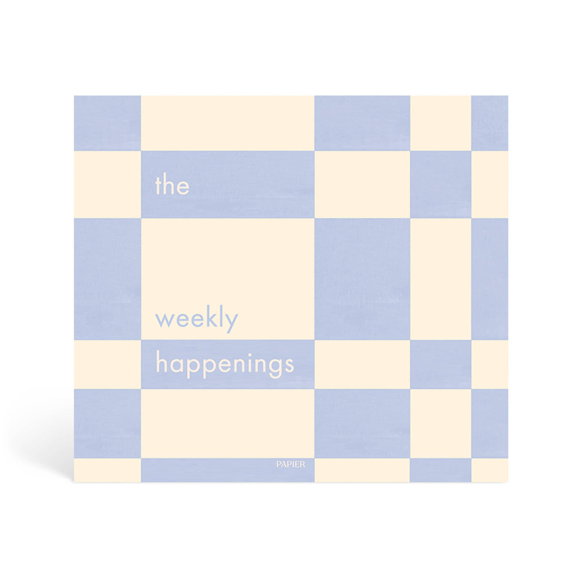 Weekly Happenings List Pad