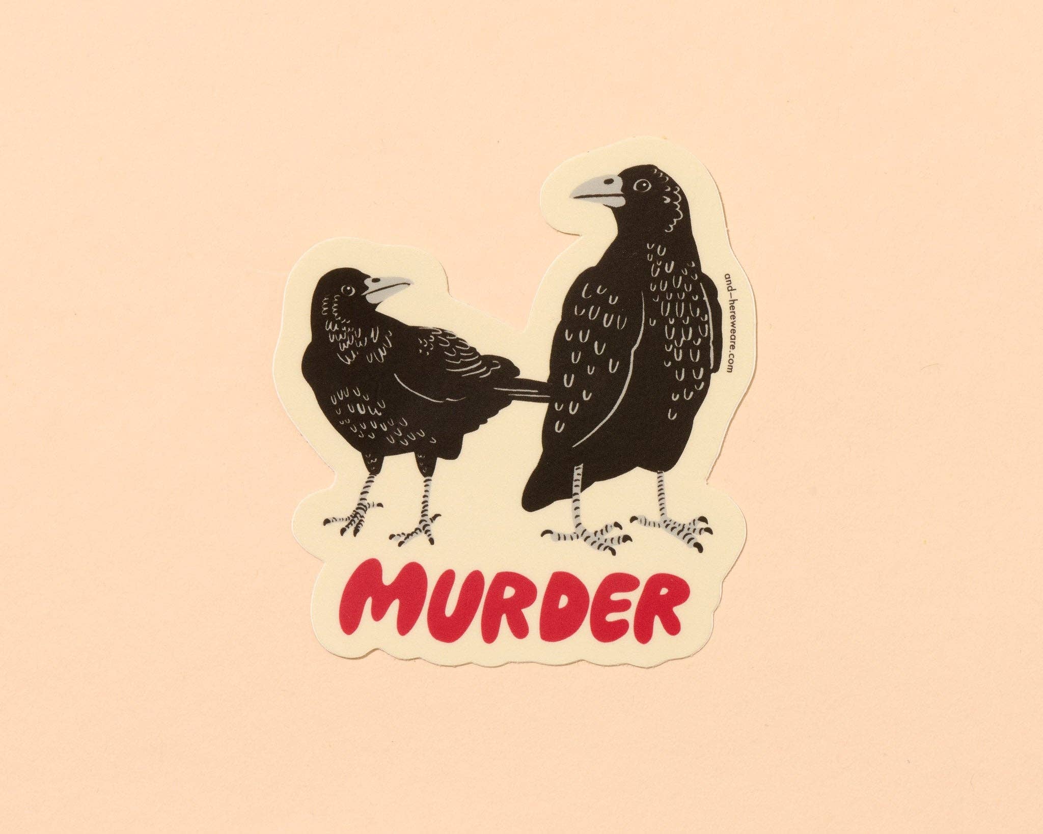 Murder of Crows Vinyl Sticker