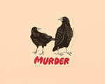 Murder of Crows Vinyl Sticker