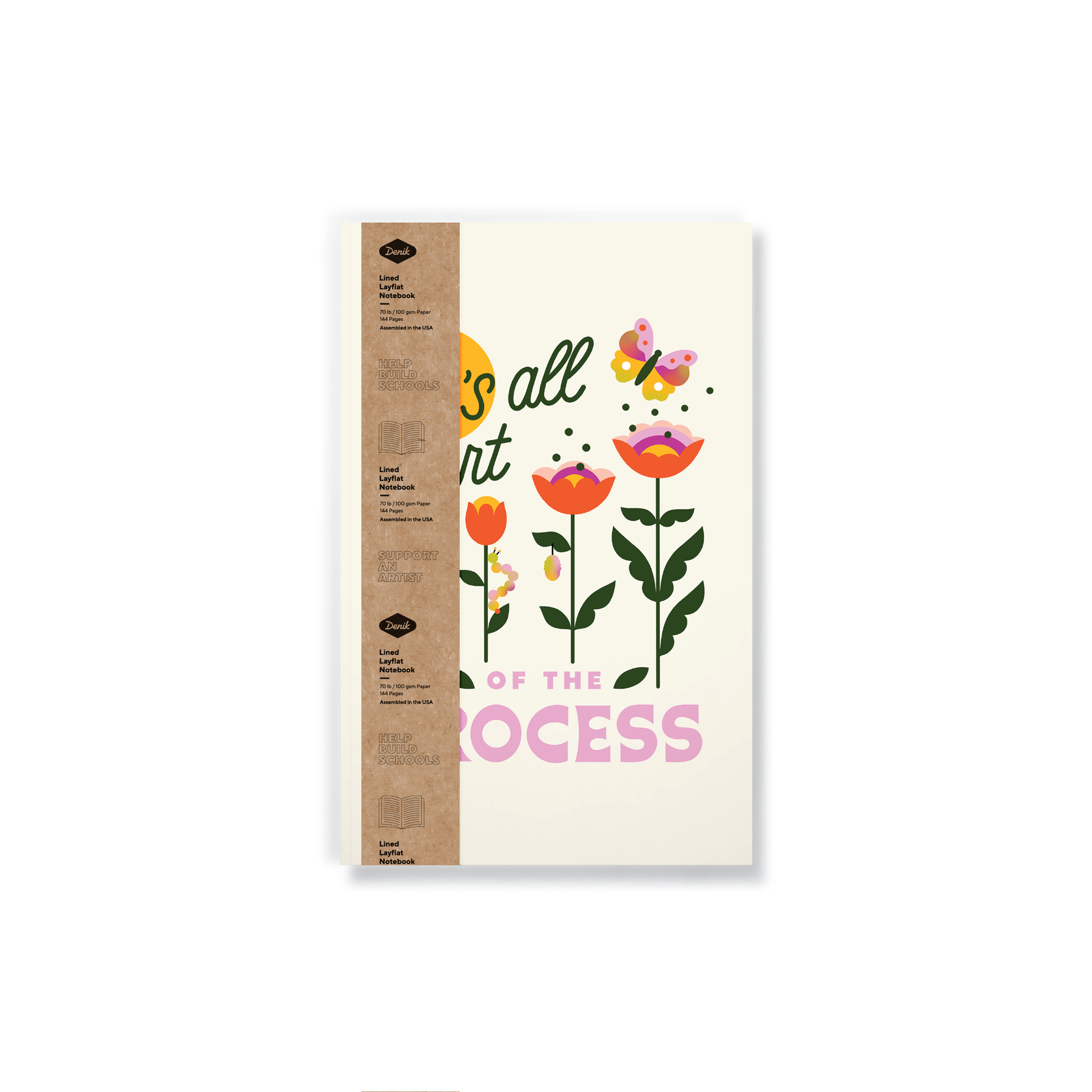 Part of the Process Classic Layflat Notebook