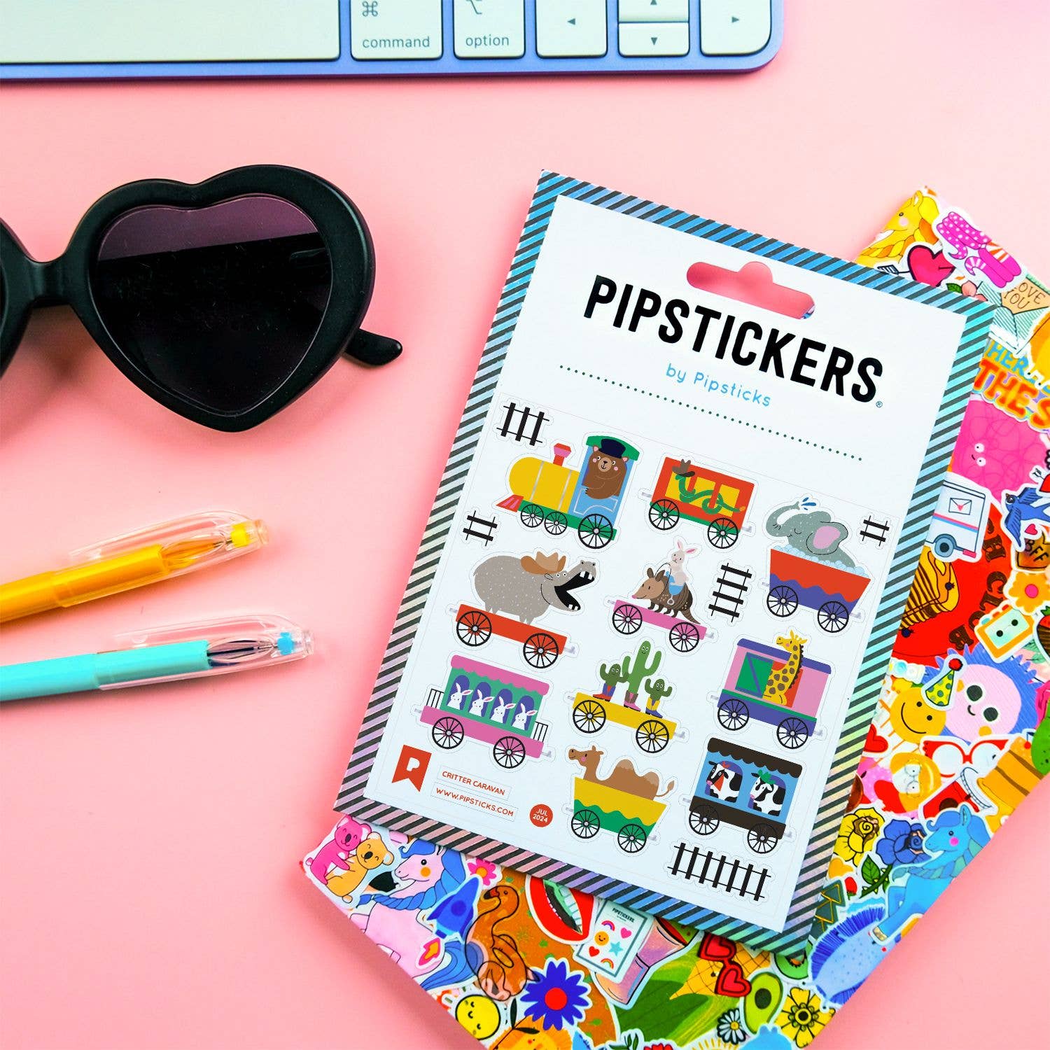 Critter Caravan stickers