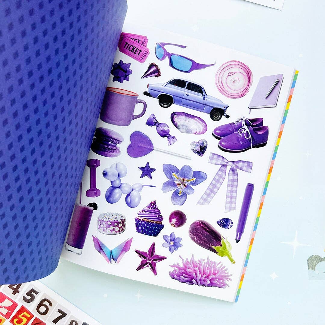 Sticker the Rainbow Book: In Real Life