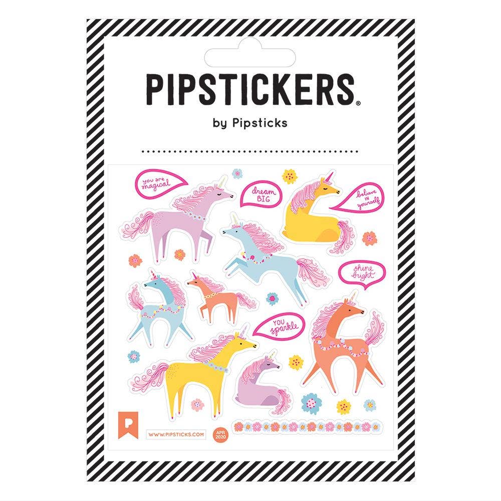 Unique Corns unicorn stickers