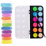Watercolor Palette - Neon & Pastel