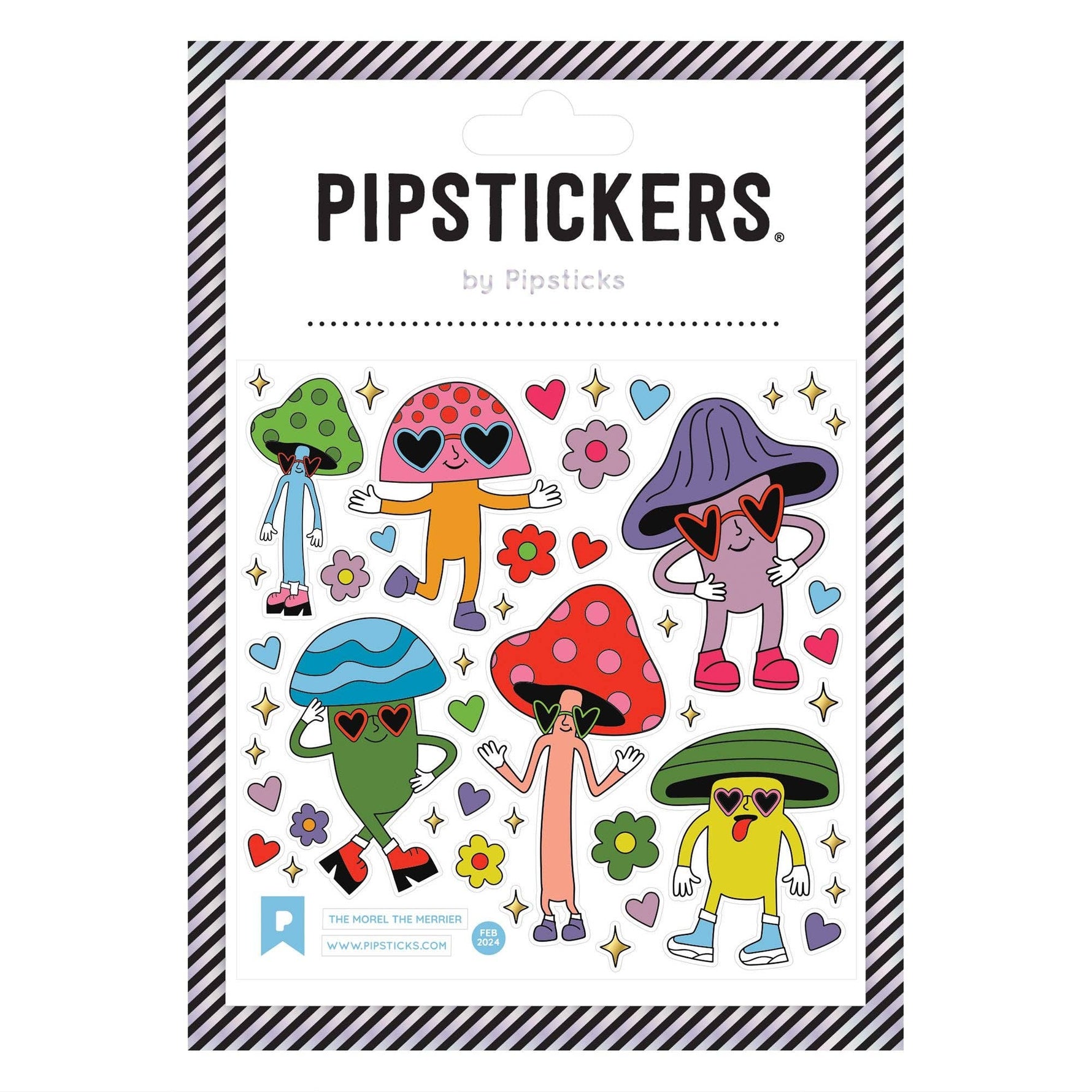 The Morel The Merrier sticker sheet
