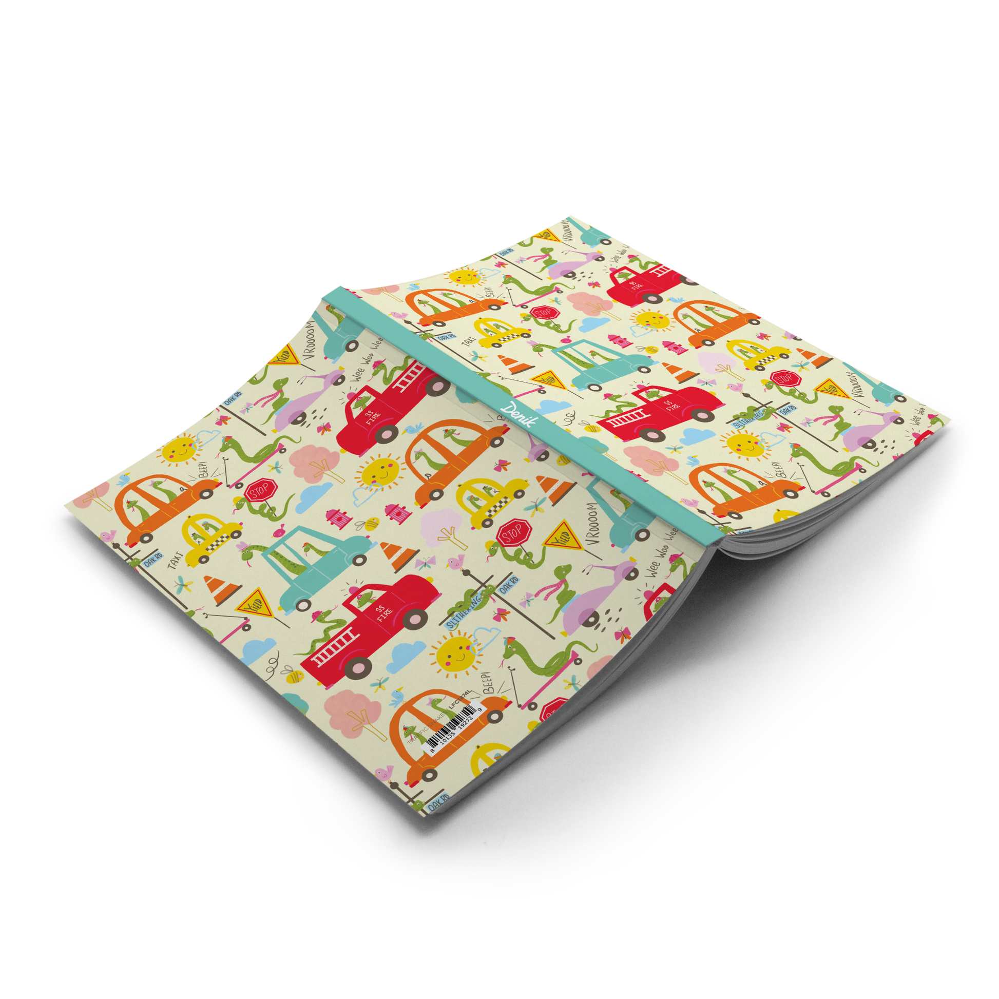 Traffic Snakes Classic Layflat Journal Notebook