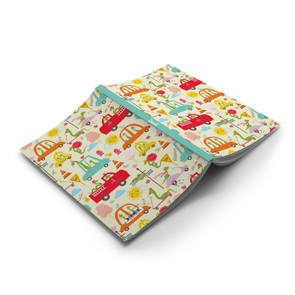 Traffic Snakes Classic Layflat Journal Notebook