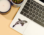 Orca Killing It vinyl sticker