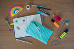ZIPIT Candy Pencil Case, Glow in The Dark Pouches