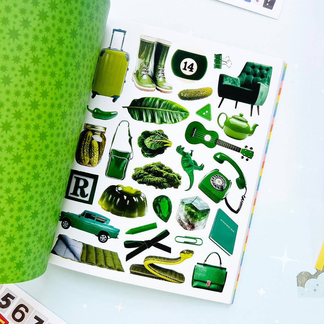Sticker the Rainbow Book: In Real Life