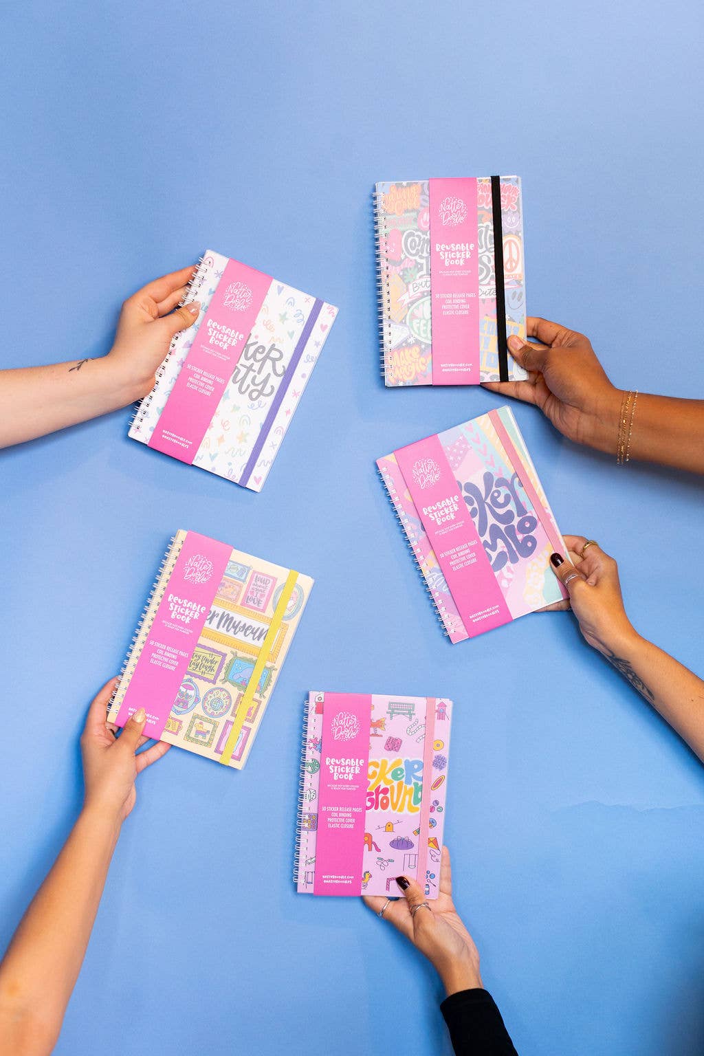Sticker Limbo Album – Pastel Reusable Sticker Storage