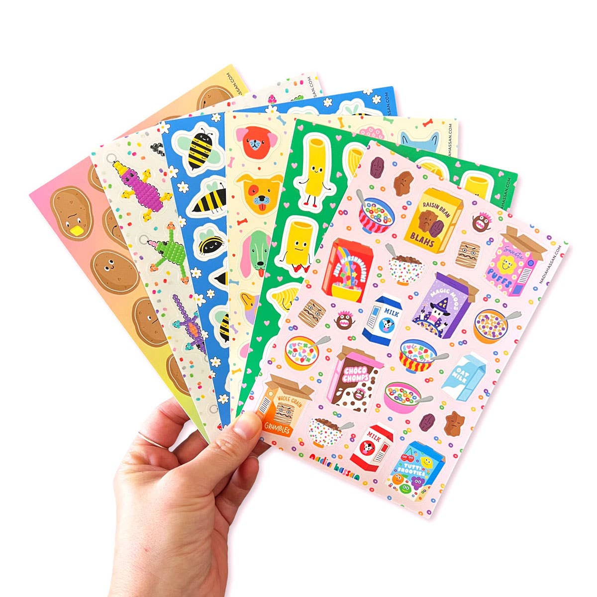 Bead Buddies 5x7 Sticker Sheet