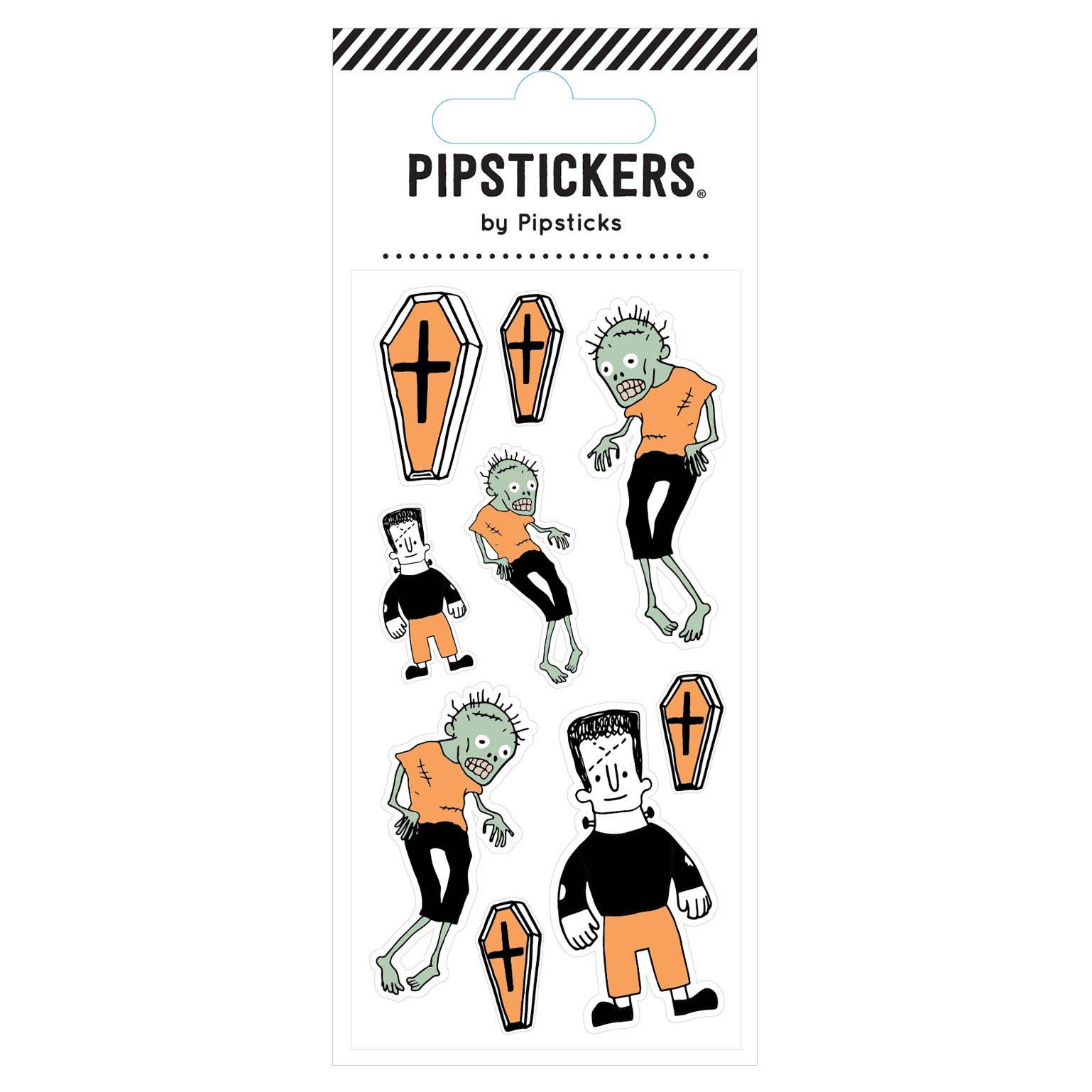 Zombie Dance mini sticker sheet