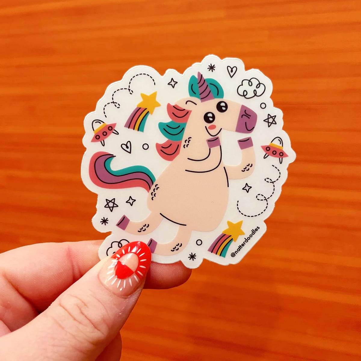 Unicorn vinyl sticker