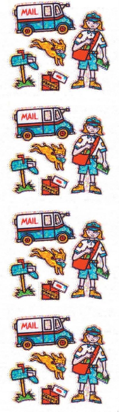 Hambly Postal Worker stickers