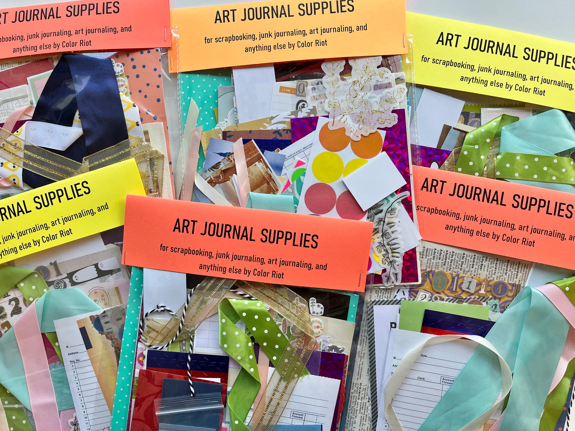 Art journal supplies
