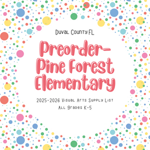 Pine Forest Elementary School Supplies- In Stock!!