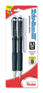 Pentel Twist-Erase III Mechanical Pencil - Two Pack