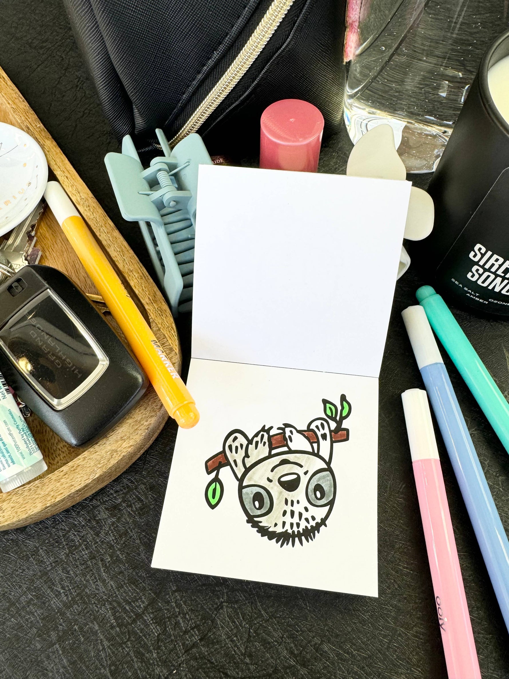 Pocket Pets Mini Coloring Book for Adults and Kids