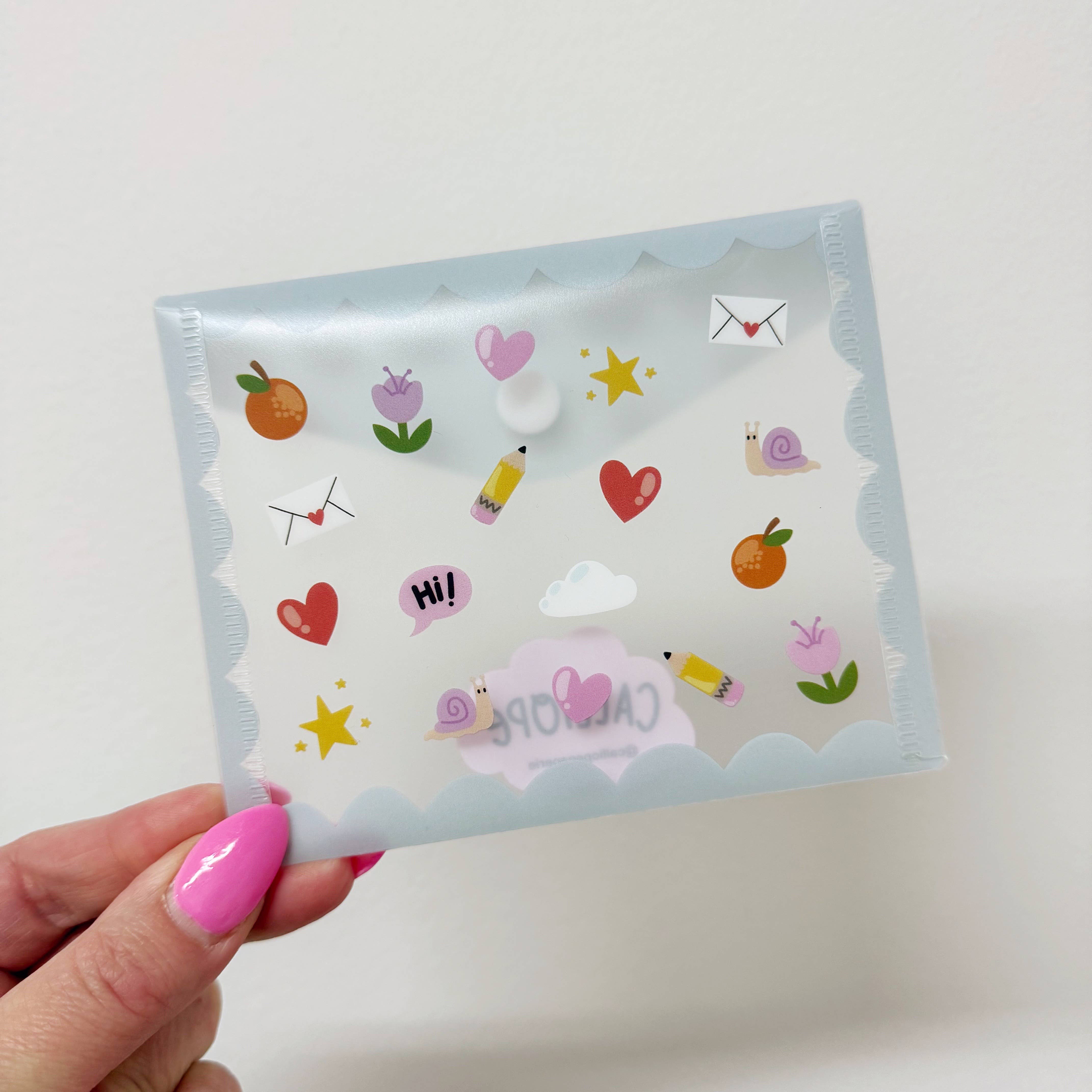 Cute Icons Ephemera Keeper Envelope