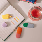 High Energy Bright Ideas Mini Highlighters Set of 4