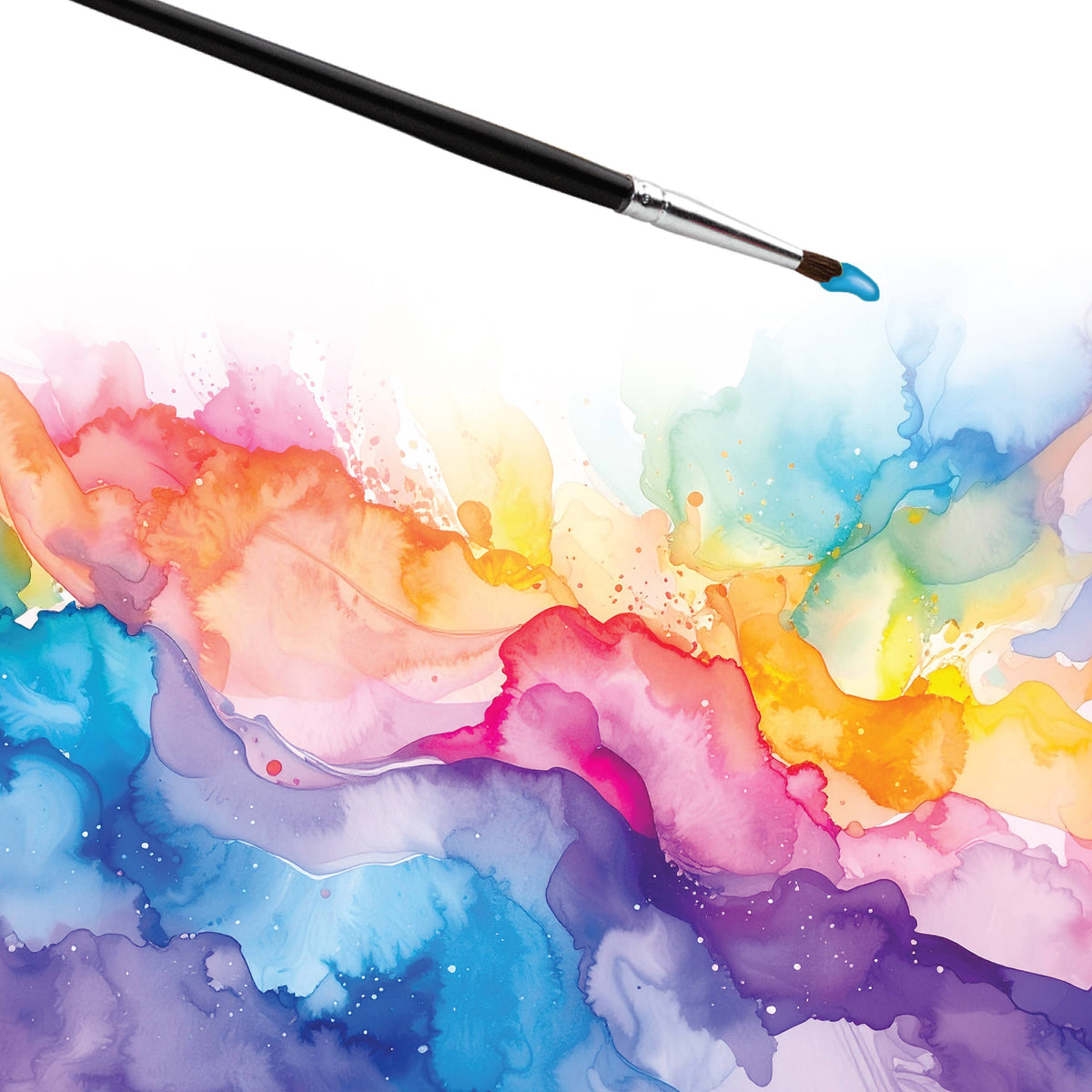 12 Ct Watercolor Liquid Paint Tubes, Primary