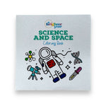 Science and Space Mini Coloring Book for Kids and Adults