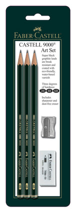 Castell 9000 Graphite Pencils, Art Set