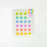 Rainbow Stars sticker sheet