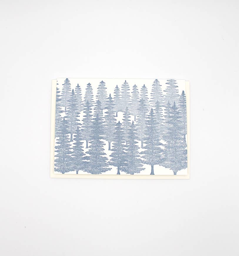 Evergreen Letterpress Card Pack