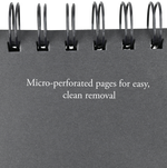 Studio Series Portable Black Paper Sketch Pad