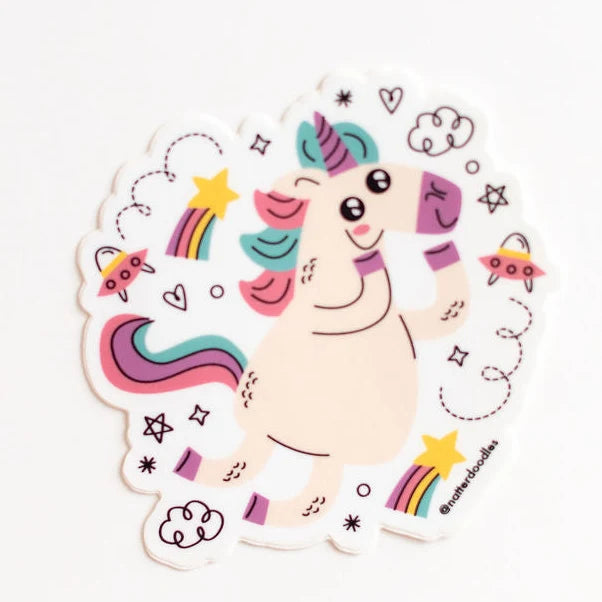 Unicorn vinyl sticker