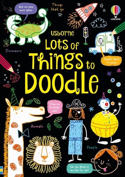 Lots of Things to Doodle activity book