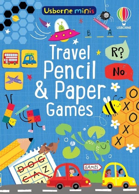 Travel Pencil And Paper Games : Usborne