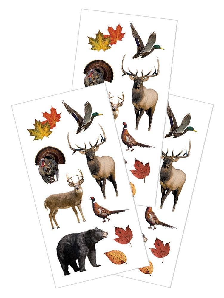 Wildlife sticker sheet