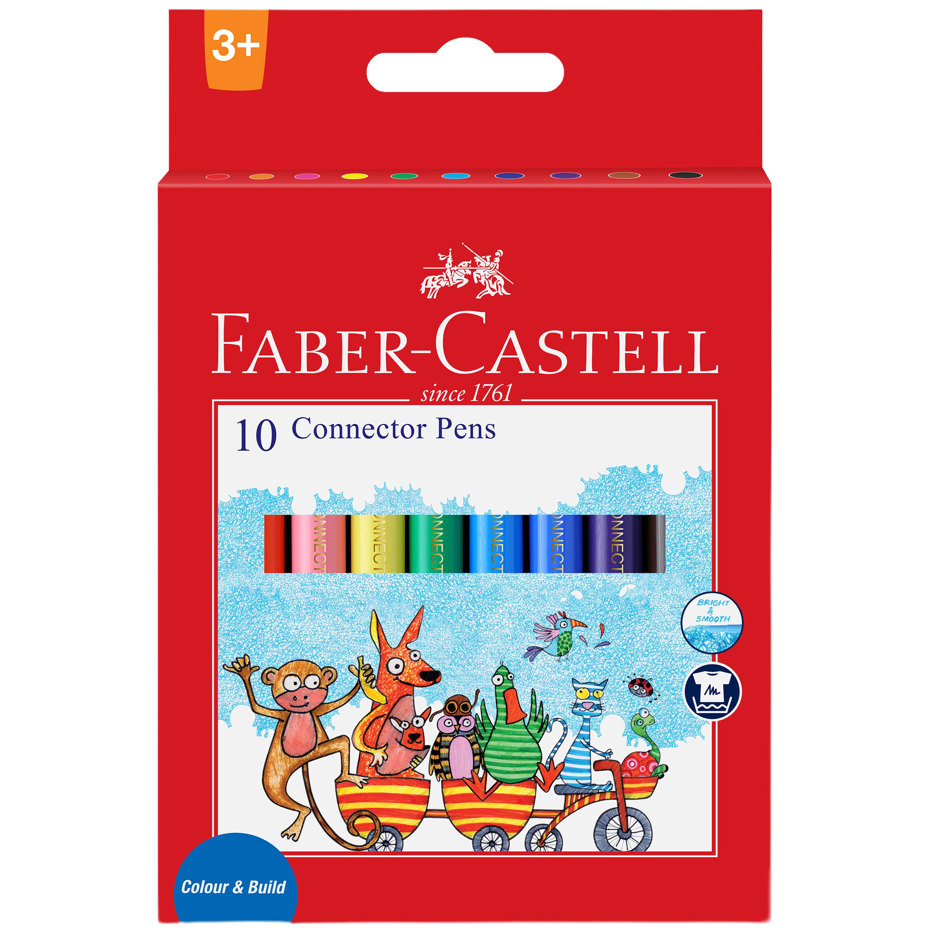 Connector Pen Marker Set for Kids - 10 Count