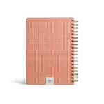 Hardcover Spiral Guided Recipe Journal - Eat Well