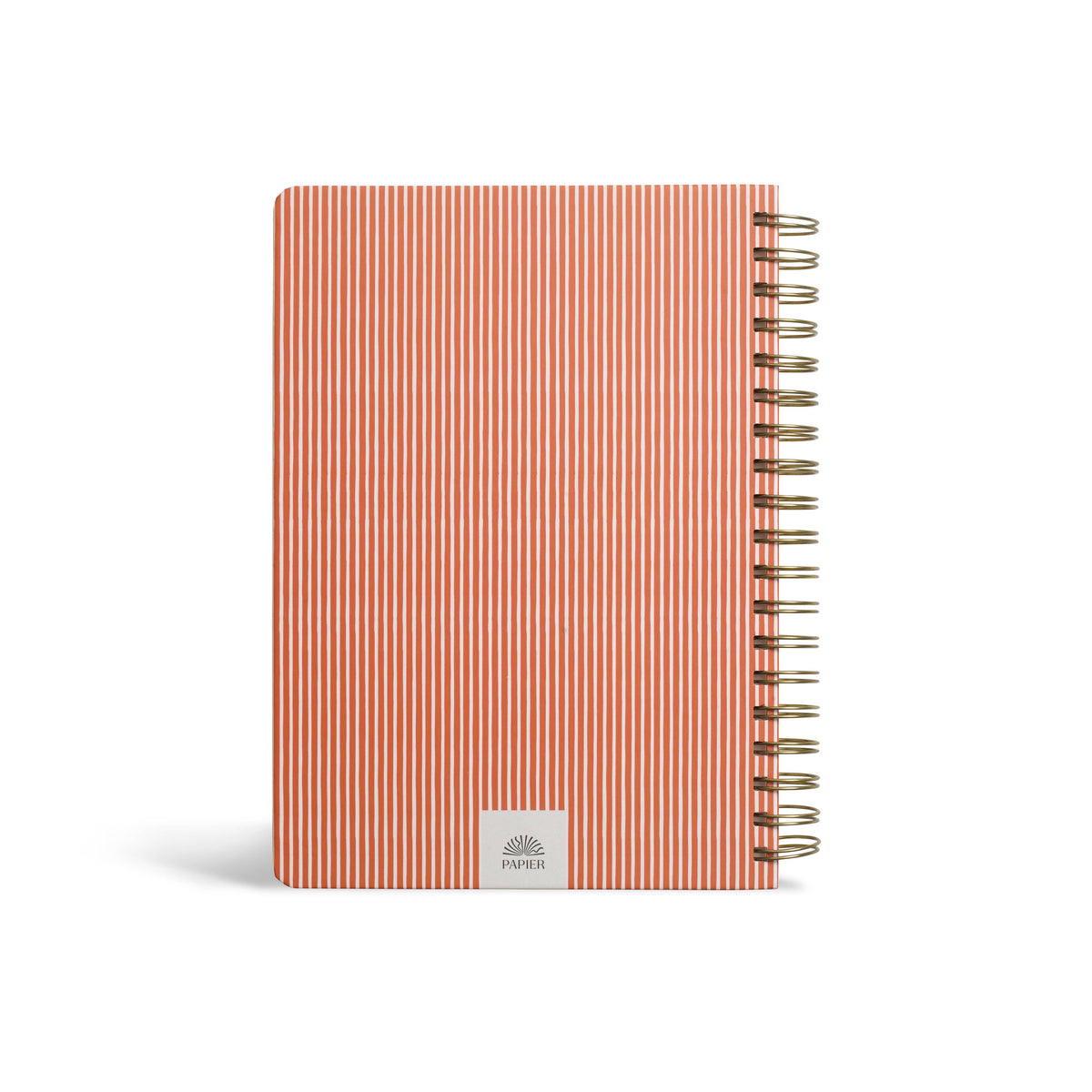 Hardcover Spiral Guided Recipe Journal - Eat Well