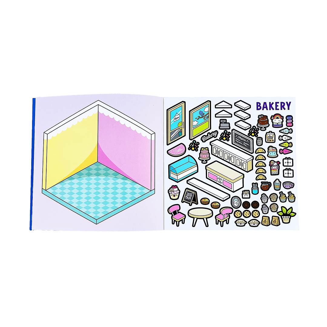 Tinytown Sticker Book