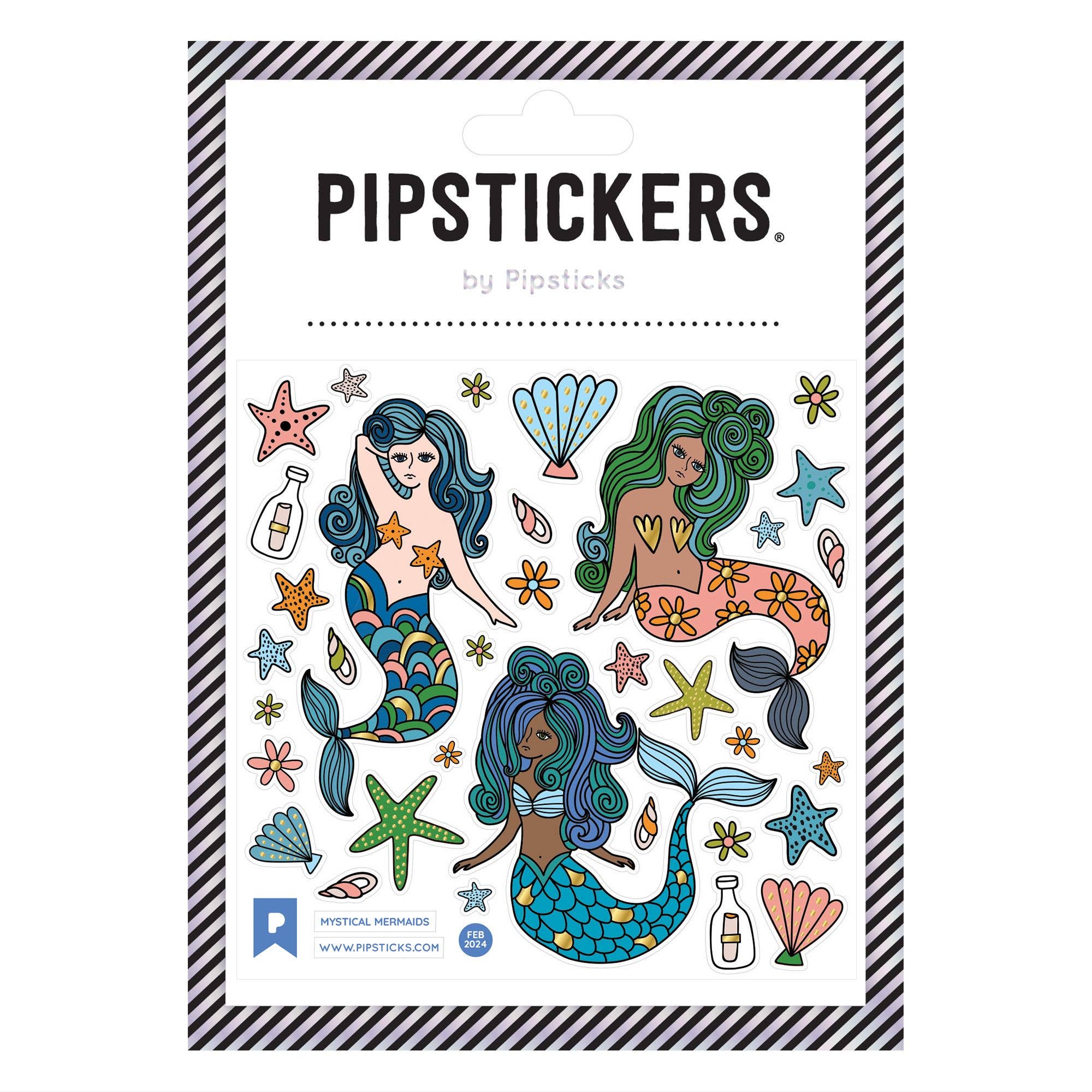 Mystical Mermaids sticker sheet