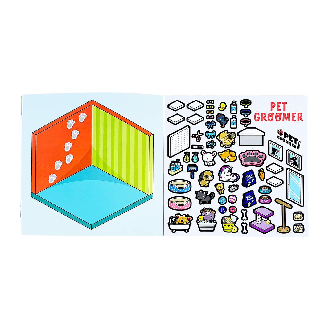 Tinytown Sticker Book