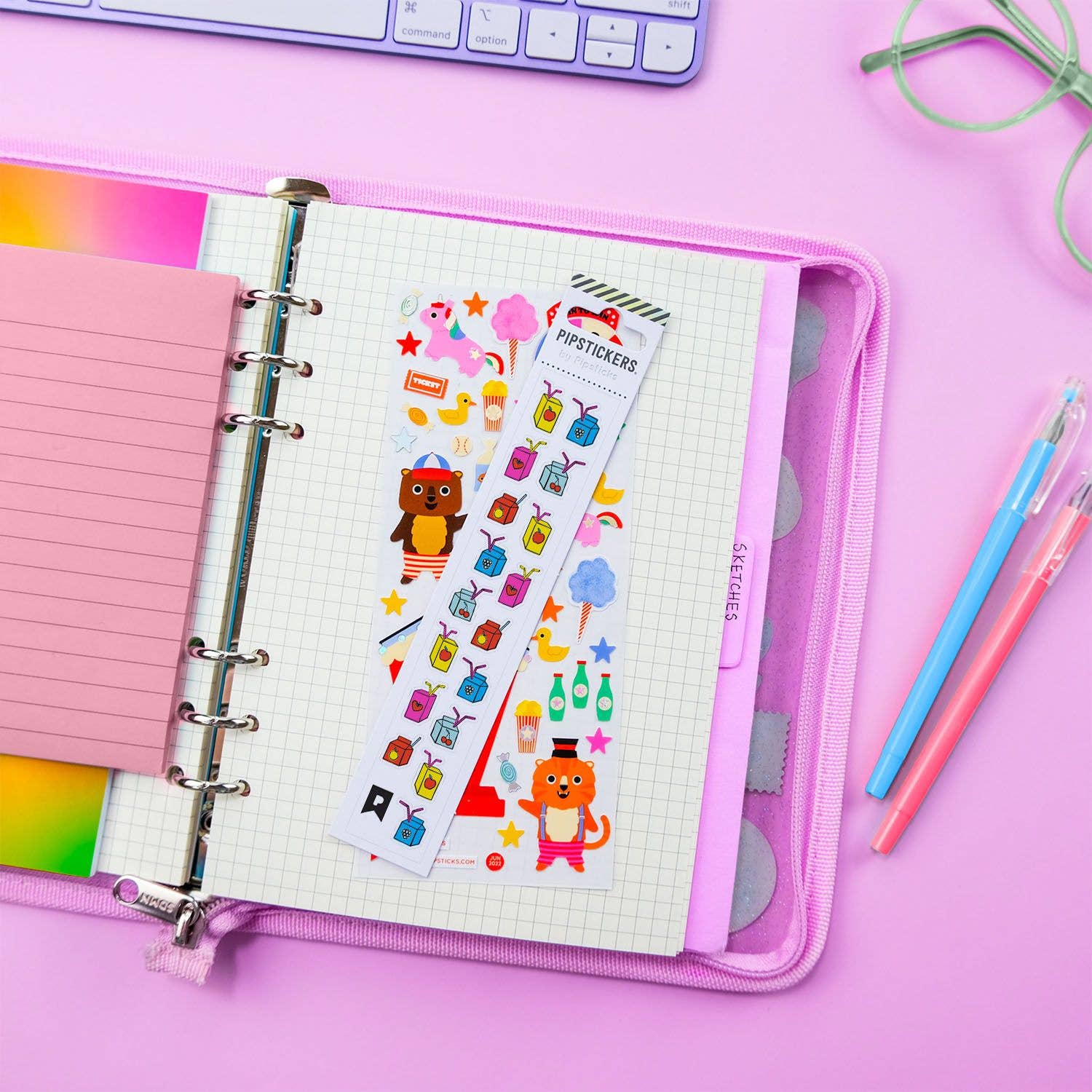 Juice Box Mini sticker sheet