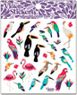 Mini Tropical Birds Stickers
